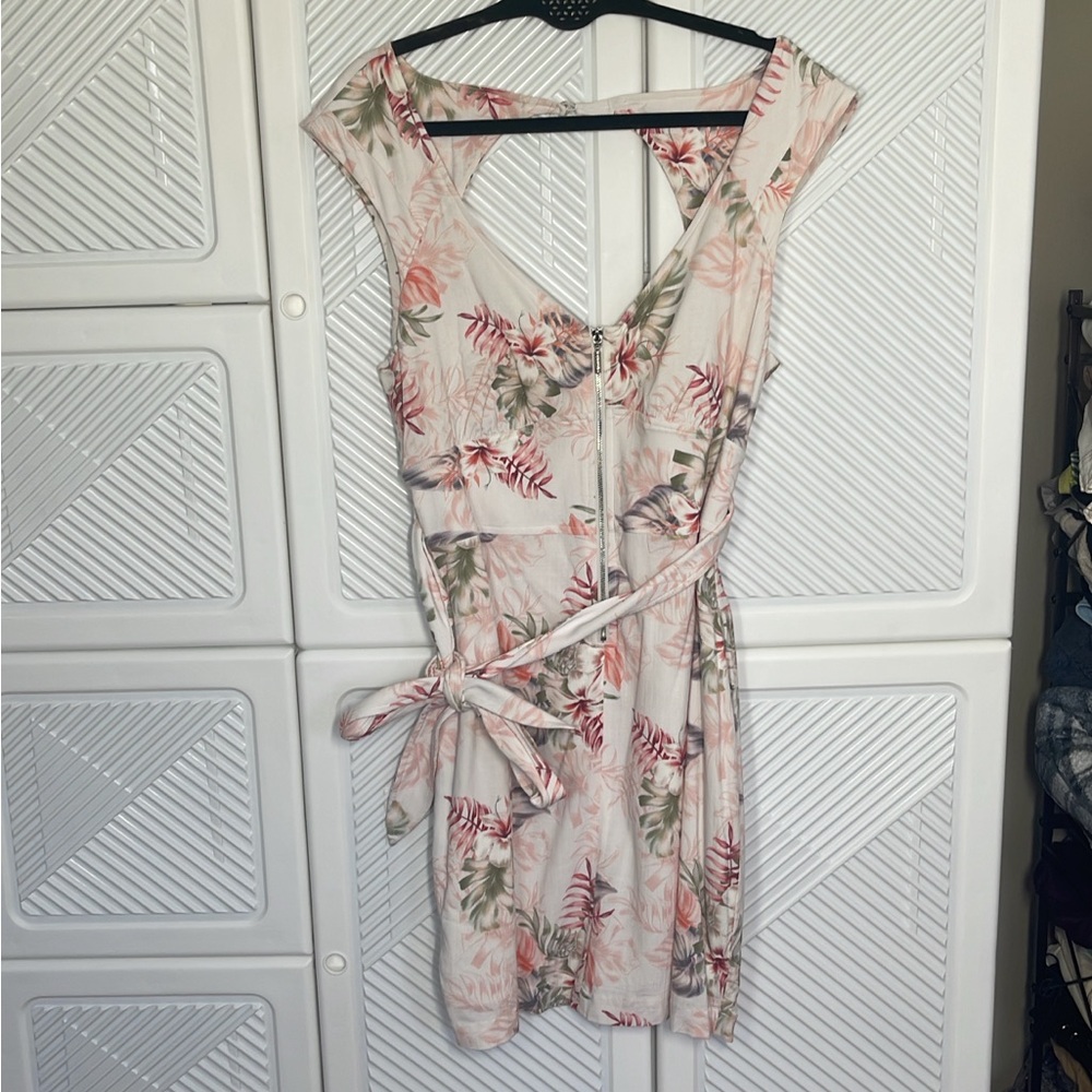 Guess floral formal dress size 10